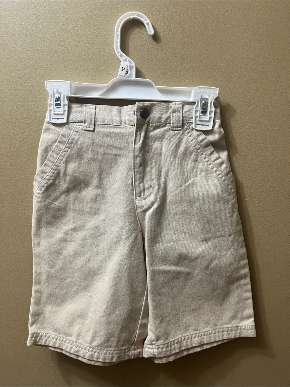 U.S. Polo Assn. Men's Khaki Flat Front Shorts